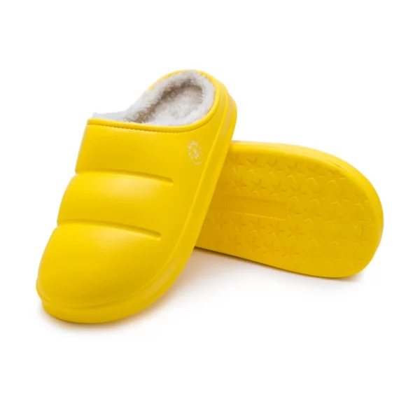 Avispas Veganer Bio-Winter-Clog - Simson, gelb – Bild 4
