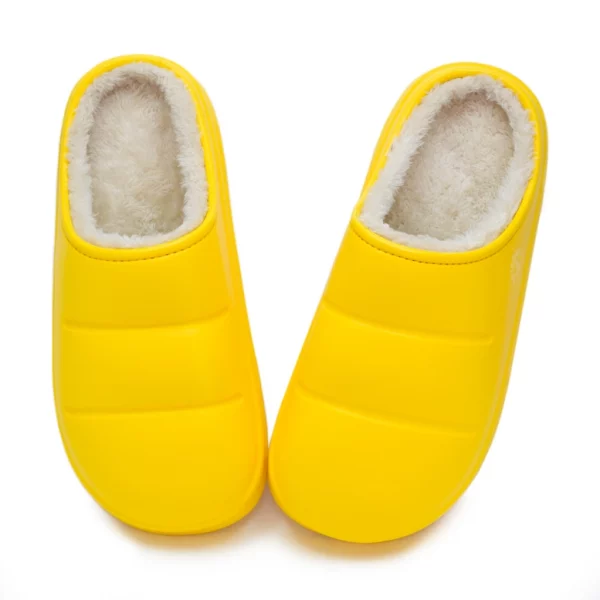 Avispas Veganer Bio-Winter-Clog - Simson, gelb – Bild 7