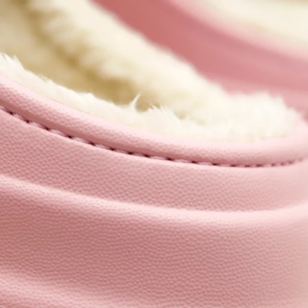 Avispas Veganer Bio-Winter-Clog - Simson, rosa – Bild 9
