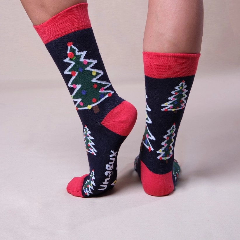 Weihnachtssocken Tannenbaum